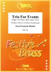 行事のための三重奏（ジャン＝フランソワ・ミシェル）（金管三重奏）【Trio For Events】