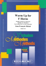 ホルン・アンサンブルのためのウォームアップ（ジャン＝フランソワ・ミシェル）（ホルン四重奏）【Warm Up for F Horns】