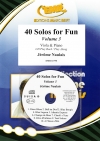 楽しいソロ40曲集・Vol.3  (ジェローム・ノーレ)（ヴィオラ+ピアノ）【40 Solos for Fun Volume 3】