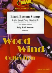 ブラック・ボトム・ストンプ（ジェリー・ロール・モートン）（アルトサックス四重奏+ピアノ）【Black Bottom Stomp】