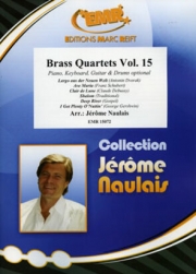 金管四重奏曲集・Vol.15（ジェローム・ノーレ編曲）（金管四重奏）【Brass Quartets Vol. 15】