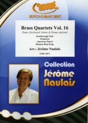金管四重奏曲集・Vol.16（ジェローム・ノーレ編曲）（金管四重奏）【Brass Quartets Vol. 16】