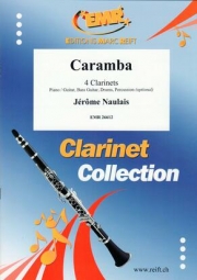 カランバ（ジェローム・ノーレ）（クラリネット四重奏）【Caramba】