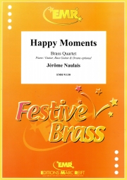 ハッピー・モーメント（ジェローム・ノーレ）（金管四重奏）【Happy Moments】