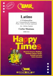 ラティーノ（カルロス・モンタナ）（チェロ四重奏）【Latino】