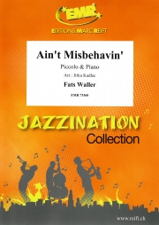 浮気はやめた（ファッツ・ウォーラー）（ピッコロ+ピアノ）【Ain't Misbehavin'】