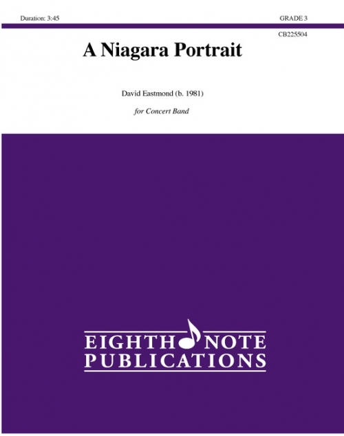 ナイアガラ・ポートレート（デイヴィット・イーストモンド）（スコアのみ）【A Niagara Portrait】