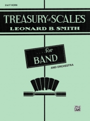 トレジャリー・オブ・スケールズ（レナード・B・スミス）（2nd Fホルン）【Treasury of Scales for Band and Orchestra(2nd F Horn Book)】