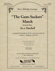 ガムサッカーズ・マーチ（パーシー・グレインジャー）（サックス十一重奏+打楽器）【Gum-Suckers March】