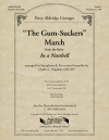ガムサッカーズ・マーチ（パーシー・グレインジャー）（サックス十一重奏+打楽器）【Gum-Suckers March】