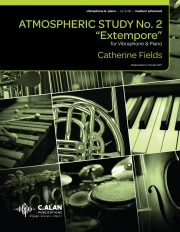 アトモスフェリック・スタディ・No.2（キャサリン・フィールズ）（ビブラフォン+ピアノ）【Atmospheric Study No. 2】