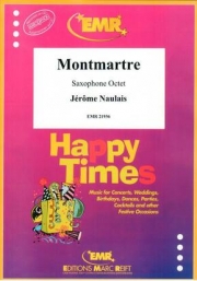 モンマルトル (ジェローム・ノーレ)（サックス八重奏）【Montmartre】