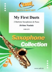 初めてのデュエット（ジェローム・ノーレ）（バリトンサックス二重奏+ピアノ）【My First Duets】