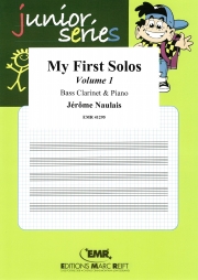 初めてのソロ・Vol.1（ジェローム・ノーレ）（バスクラリネット+ピアノ）【My First Solos Volume 1】