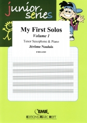 初めてのソロ・Vol.1（ジェローム・ノーレ）（テナーサックス+ピアノ）【My First Solos Volume 1】