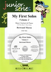 初めてのソロ・Vol.2（ベルトラント・モレン）（バスクラリネット+ピアノ）【My First Solos Volume 2】