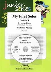 初めてのソロ・Vol.2（ベルトラント・モレン）（ホルン+ピアノ）【My First Solos Volume 2】