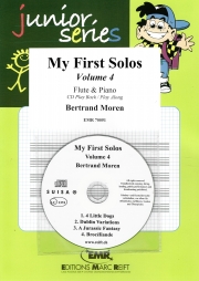 初めてのソロ・Vol.4（ベルトラント・モレン）（フルート+ピアノ）【My First Solos Volume 4】