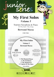 初めてのソロ・Vol.5（ベルトラント・モレン）（ソプラノサックス+ピアノ）【My First Solos Volume 5】