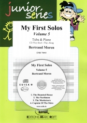 初めてのソロ・Vol.5（ベルトラント・モレン）（テューバ+ピアノ）【My First Solos Volume 5】