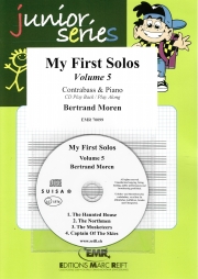 初めてのソロ・Vol.5（ベルトラント・モレン）（ストリングベース+ピアノ）【My First Solos Volume 5】