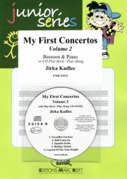 初めての協奏曲・Vol.2（イルカ・カドレツ）（バスーン+ピアノ）【My First Concertos Volume 2】