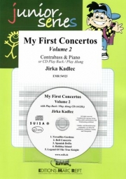 初めての協奏曲・Vol.2（イルカ・カドレツ）（ストリングベース+ピアノ）【My First Concertos Volume 2】