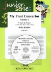初めての協奏曲・Vol.2（イルカ・カドレツ）（ヴァイオリン+ピアノ）【My First Concertos Volume 2】