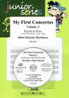 初めての協奏曲・Vol.3（ジョン・クレネスク・モーティマー）（ピッコロ+ピアノ）【My First Concertos Volume 3】
