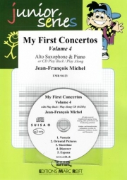 初めての協奏曲・Vol.4（ジャン＝フランソワ・ミシェル ）（アルトサックス+ピアノ）【My First Concertos Volume 4】