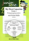 初めての協奏曲・Vol.4（ジャン＝フランソワ・ミシェル ）（バリトンサックス+ピアノ）【My First Concertos Volume 4】