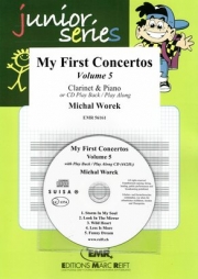初めての協奏曲・Vol.5（ミハル・ウォレク）（クラリネット+ピアノ）【My First Concertos Volume 5】