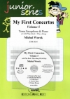 初めての協奏曲・Vol.5（ミハル・ウォレク）（テナーサックス+ピアノ）【My First Concertos Volume 5】
