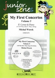 初めての協奏曲・Vol.5（ミハル・ウォレク）（コルネット+ピアノ）【My First Concertos Volume 5】