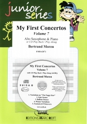 初めての協奏曲・Vol.7（ベルトラント・モレン）（アルトサックス+ピアノ）【My First Concertos Volume 7】