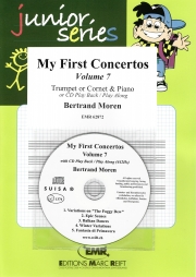 初めての協奏曲・Vol.7（ベルトラント・モレン）（トランペット+ピアノ）【My First Concertos Volume 7】