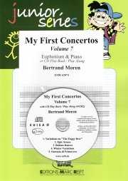 初めての協奏曲・Vol.7（ベルトラント・モレン）（ユーフォニアム+ピアノ）【My First Concertos Volume 7】