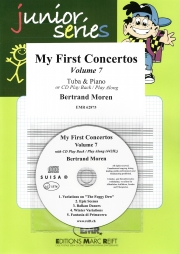 初めての協奏曲・Vol.7（ベルトラント・モレン）（テューバ+ピアノ）【My First Concertos Volume 7】