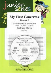 初めての協奏曲・Vol.7（ベルトラント・モレン）（バリトンサックス+ピアノ）【My First Concertos Volume 7】