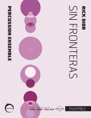 シン・フロンテラス  (リック・ディオール)（打楽器六～八重奏）【Sin Fronteras】