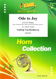 よろこびの歌（ベートーヴェン）（ホルン四～八重奏）【Ode To Joy】