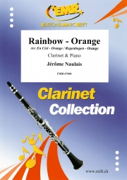 レインボー・オレンジ  (ジェローム・ノーレ)（クラリネット+ピアノ）【Rainbow - Orange】