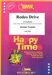 ロデオ・ドライブ  (ジェローム・ノーレ)（クラリネット四重奏）【Rodeo Drive】