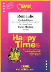 ロマンチック（カルロス・モンタナ）（木管四重奏）【Romantic】