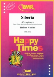 シベリア  (ジェローム・ノーレ)（サックス四重奏）【Siberia】