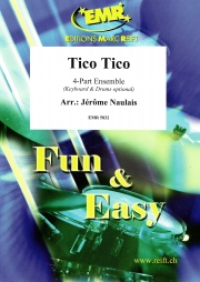 ティコ・ティコ（ゼキーニャ・ジ・アブレウ）（フレックス四重奏）【Tico Tico】