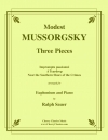 3つの小品（モデスト・ムソルグスキー）（ユーフォニアム+ピアノ）【Three Pieces】