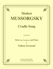 子守唄（モデスト・ムソルグスキー）（バストロンボーン+ピアノ）【Cradle Song】