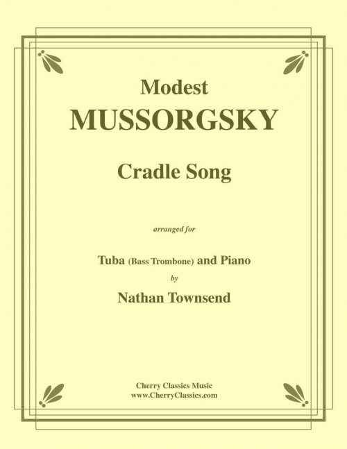 子守唄（モデスト・ムソルグスキー）（テューバ+ピアノ）【Cradle Song】