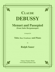 メヌエットとパスピエ（クロード・ドビュッシー）（バストロンボーン+ピアノ）【Menuet and Passepied】